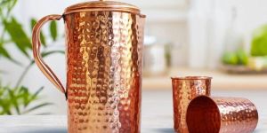 Hammered Copper Jugs