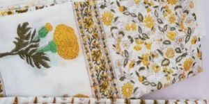 Floral Printed Cotton Dress Material