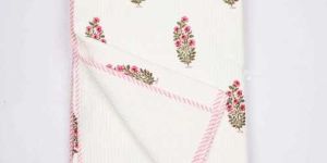 Hand Block Printed Cotton Quilt