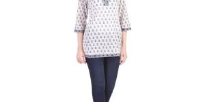 Hand Block Printed Cotton Tops