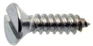 6/19 Inch CSK Slotted Screw