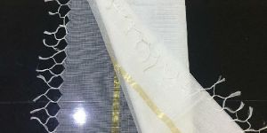 Pure Kota Doria Zari Border Dupatta