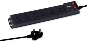 Plastic Black Power Strip