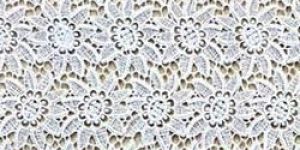 White Polyster Cambric Lace
