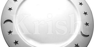 Charger Plate with Moonstar Holes