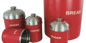 Snow White Bread Bin Set - 5 Pcs