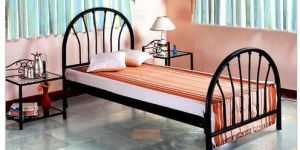 Metal Black Single Bed