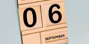 English Wooden Calendar