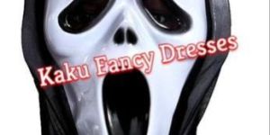 Plastic Kids Horror Mask