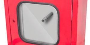 Single Door Fire Hose Box