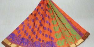 Fancy Cotton Silk Saree