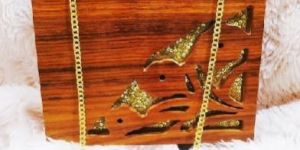 Wooden Box Clutches