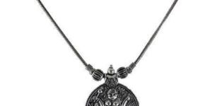 Silver Oxide Necklace