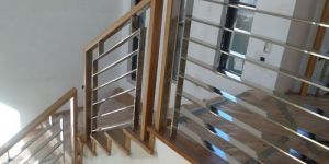 Silver Stainless Steel Balustrade