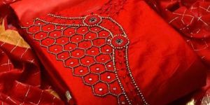 Jmv Designer Studio Present by Heavy Chanderi Modal Dress Material