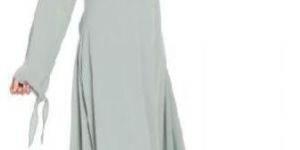 Ladies Grey Abaya