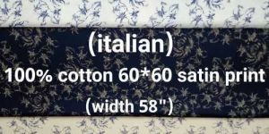 Satin Shirting Italian Fabric
