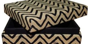 Jute Fabric Gift Box