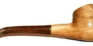 Smoking Wooden Pipes