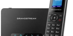 Black Cordless IP Phone