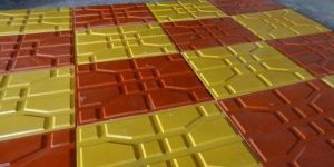 Cement Chequered Tiles