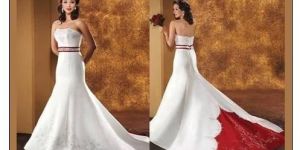 Strapless Wedding Gown