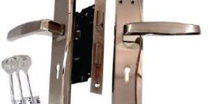 Double Action Brass Latch Lock Three Key
