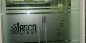 Glass Frosted Sticker