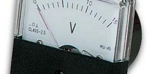 Analog Voltage Panel Meter
