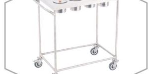 Stainless Steel Masala Trolley