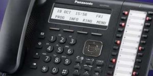 Black Panasonic Key Phones