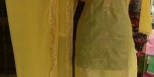 Ladies Silk Semi Stitched Suit