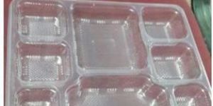 Rectangular Transparent Thali