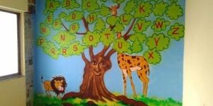 School Wall Painting
