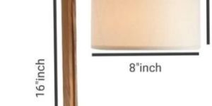 Wood Table Lamp