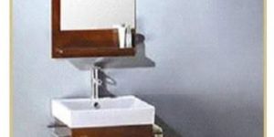Wooden Bathroom Cabinet