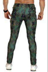 Male Green Track Pants