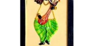 Multicolor Clay Tribal Art Ganesh