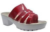 Sammy Heeled Slip on Sandal