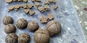 Terracotta Designer Earrings