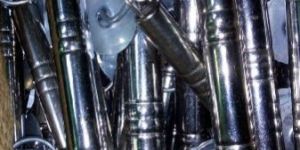 Steel Lezim Instrument