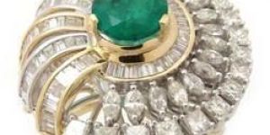 Rose Cut Diamond Ring