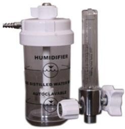 Oxygen Flow Meter with Humidifier Bottle