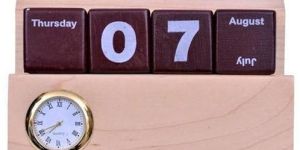 Decorative Wooden Calendar