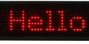 LED Promotional Badge