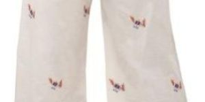 Ladies Embroidered Palazzo Pant