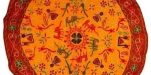 Round Multicolor Mandala Table Cloth