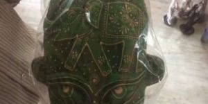 Wooden Painted Tribal Mask