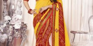 Designer Bandhani Saree