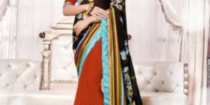 Georgette Printed Party Wear Saree